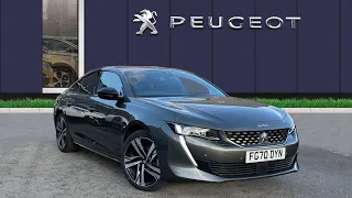 FG70DYN Peugeot 508 1.5 Bluehdi GT Line 5dr Eat8 Auto