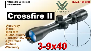 Vortex Crossfire II 3-9x40 review