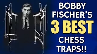 Bobby Fischer's 3 Best Chess Traps 😱 by IM Valeri Lilov