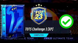 TOTS Challenge 3 [XP] Sbc - Cheapest Solution (Fifa 23 Ultimate Team)