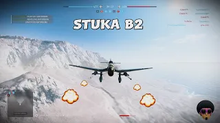 Battlefield V Stuka B2 - 37mm cannons - Gameplay  no commentary