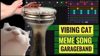 Ievan polkka | Cat Vibing Meme Song | iPad | GarageBand | Bilal Göregen