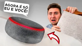 NUNCA FIQUE SOZINHO COM A ALEXA EM CASA!