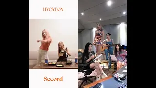 hyoyeon's 'second' challenge with SNSD 👑♥️