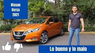 Nissan Versa 2021 - Lo BUENO y lo MALO | Daniel Chavarría