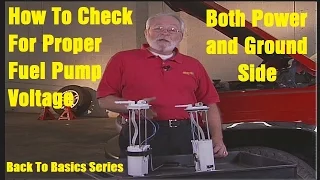 Fuel Pump Electrical Check - Wrenchin' Up Back To Basics