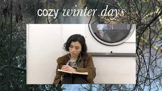 cozy winter days in a busy city