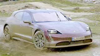 Porsche Taycan 4 Cross Turismo 2021 - OFF ROAD driving