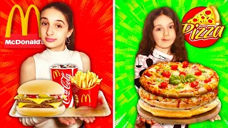 McDonald’s VS Pizza 🍔🍕