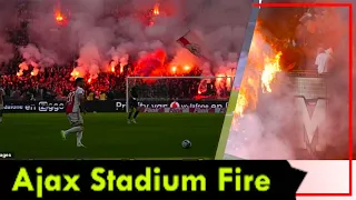 Police Use Tear Gas On Ajax Fans | Ajax Vs Feyenoord Suspended With Hosts 3-0 Down | N18S