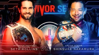 WWE 2K19 - SETH ROLLINS VS SHINSUKE NAKAMURA - (SURVIVOR SERIES SIMULATION)