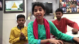 Nit khair manga (SUFI) by Maithili Thakur, Rishav Thakur and Ayachi Thakur