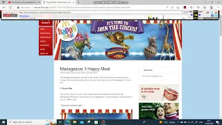 McDonald’s UK | DreamWorks Madagascar 3 Europe’s Most Wanted (Happy Meal) 2012 Site