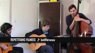 Indifférence (Valse) -- trio Jazz manouche -- Lyon