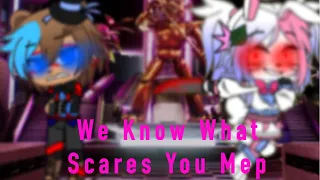 We Know What Scares You Mep |Open|