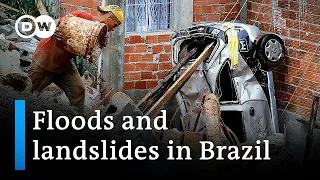 Brazil: Deadly landslides and flooding | DW News