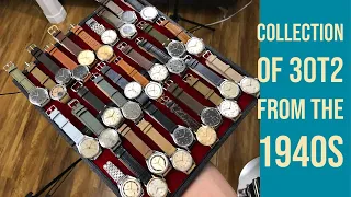 A collection of vintage Omega 30T2 watches - episode 3 - circa 1930s-1940s