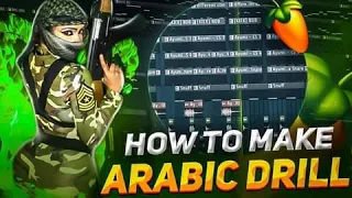 How to make hard Arabic Drill Type Beats | ARABIC DRILL TYPE BEAT TUTORIAL VOL  2 FL Studio 20 2022