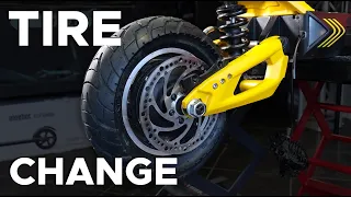 VSETT 10+ Electric Scooter Tire and Tube Change