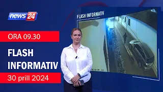 30 prill 2024 Flash Informativ ne News24 ne studio Ola Bruko (Ora 09.30)