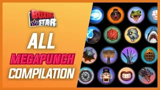 Boxing Star: ALL MEGAPUNCH COMPILATION (from common to epic)