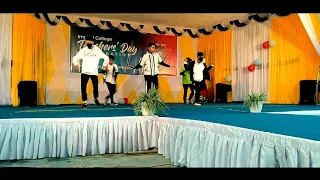 MGA CREW dance performance # AT IMPHAL COLLEGE TEACHER'S DAY