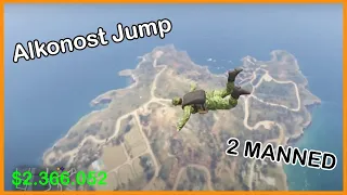 Alkonost (Halo Jump) Entrance, 2 Players, Full Gameplay | GTA Online Cayo Perico Heist