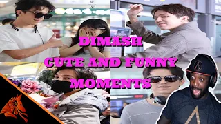 Dimash Reaction - Dimash Kudaibergen Cute And Funny Moments dimash cute