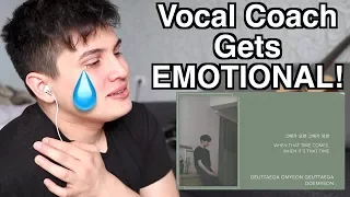 Vocal Coach Reaction to BTS JUNGKOOK - Only Then Cover (그때 헤어지면 돼)