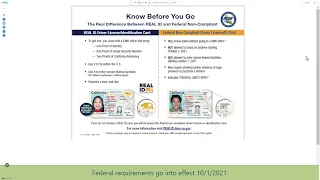 DMV Real Difference Between REAL ID and Federal Non Compliant