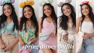 EASY Spring Disney Outfits! (flower and garden inspo)