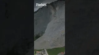 This Lucky Swiss Village Survived Mountain Collapse By Few Meters