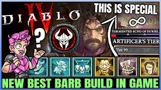 Diablo 4 - New Best 1 Shot EVERYTHING Barbarian Build - Perfect Dust Devil = OP - Gear Skills Guide!