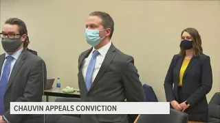 Derek Chauvin appeals murder conviction for killing George Floyd