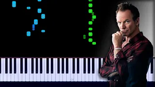 Sting - Englishman In New York Piano Tutorial