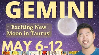 Gemini - WOW! PREPARE FOR ABUNDANCE YOU SEEK WITH THE NEW MOON!💥🥰 MAY 6-12 Tarot Horoscope ♊️