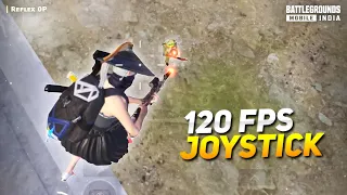 120 FPS Joystick 🔥 | iPhone 13 60 FPS BGMI Montage | Reflex OP