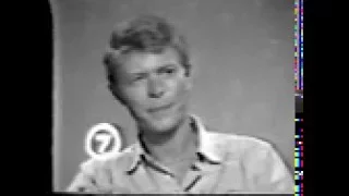 David Bowie   Channel 7 Interview 1978 BW  (rare)