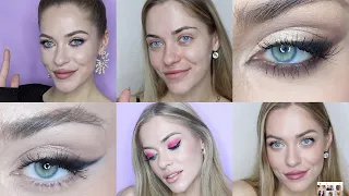 5 ИДЕЙ МАКИЯЖА НА ЛЮБОЙ СЛУЧАЙ | 5 PARTY MAKEUP IDEAS