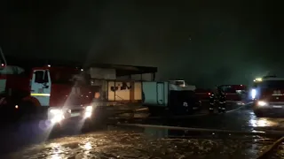 Волгоград, пожар на рынке 27 декабря