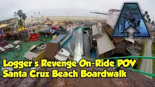 Logger's Revenge Log Flume 4K On-Ride POV - Santa Cruz Beach Boardwalk [Arrow Bonus Content]