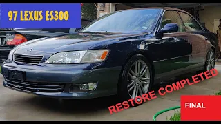 1997 LEXUS ES300 - CAR IS COMPLETED - SHORT REVIEW