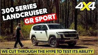 2022 Toyota LandCruiser 300 Series GR Sport review | 4X4 Australia
