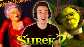 *CAN'T STOP LAUGHING!* SHREK 2 (2004) REACTION | (commentary/review)