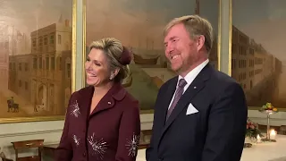 Pappa Willem-Alexander en mamma Máxima over Alexia en Amalia