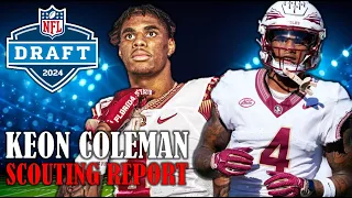 Keon Coleman Draft Profile I 2024 NFL Draft Scouting Report & Analysis