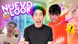 ME PINTÉ EL PELO 😭🌈 Y SALIO TODO MUUY MAAL 😡 | Leo Study