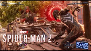 Black Symbiote Suit Peter Free Roam Will Become Aggresive - Marvel's Spiderman 2 PS5