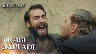 Temur kardeşi Kaya'ya bıçak sapladı! - Destan