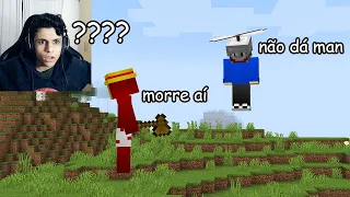 trolei meu amigo com o mod mais engraçado do minecraft